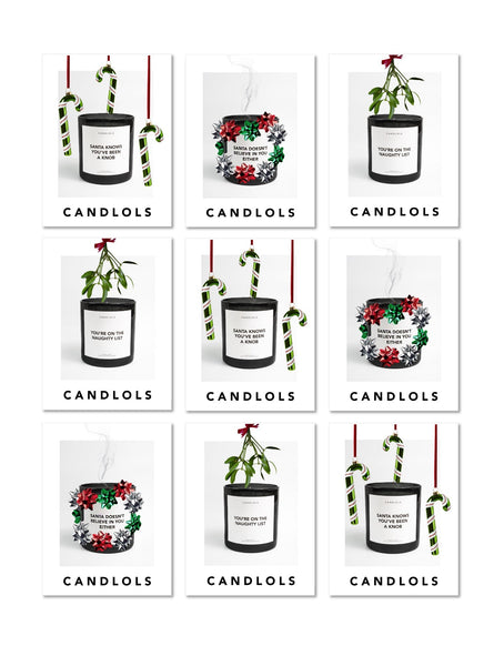 You're On The Naughty List, Luxury Scented Candle
