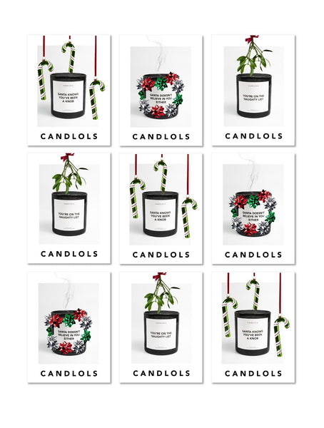You're On The Naughty List, Luxury Scented Candle