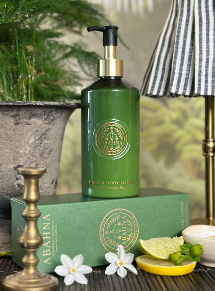 Luxury floral hand & body wash enriched with chamomile, green tea & ginseng – Abahna