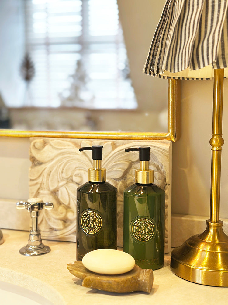 Abahna Mandarin & Sicilian Bergamot hand & body wash – luxury citrus cleanser