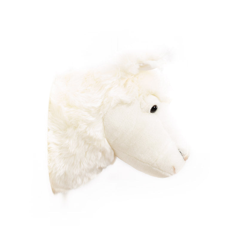 Lily the Llama Wall Mounted Plush Head