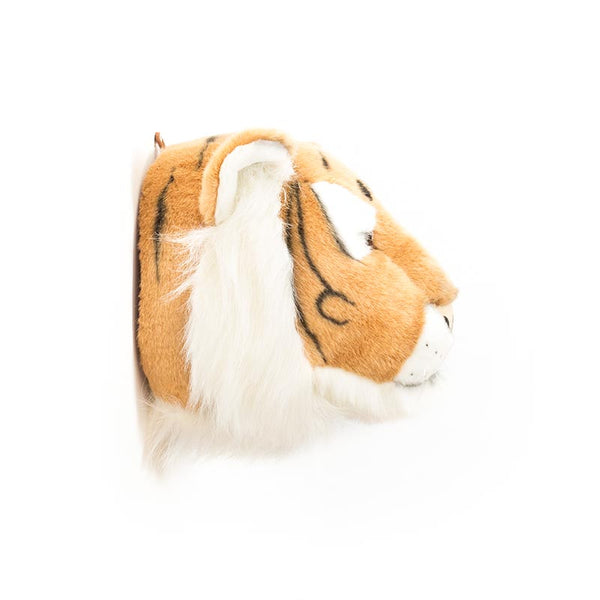 Felix the Tiger Wall Mounted Plush Head