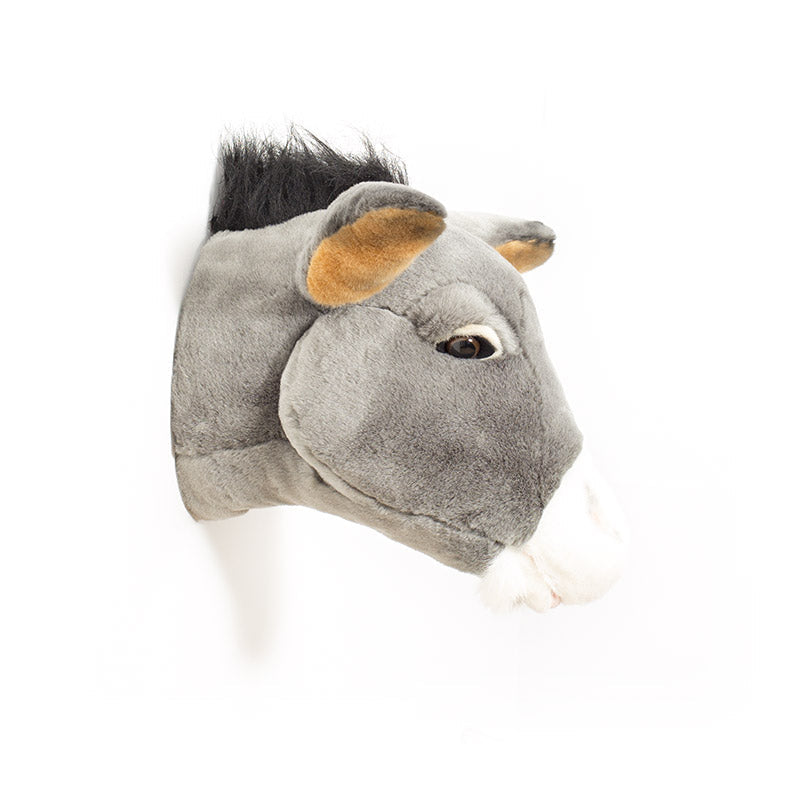 Francis the Donkey Wall Mounted Plush Head