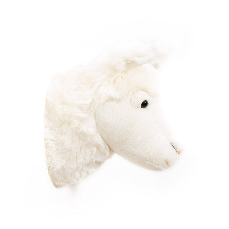 Lily the Llama Wall Mounted Plush Head