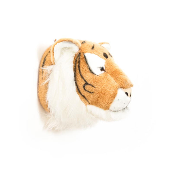 Felix the Tiger Wall Mounted Plush Head