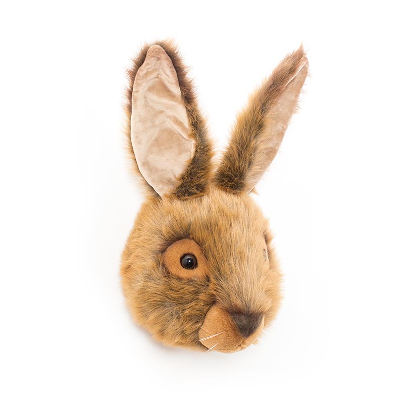 Lewis the Hare Wall Mounted Plush Head