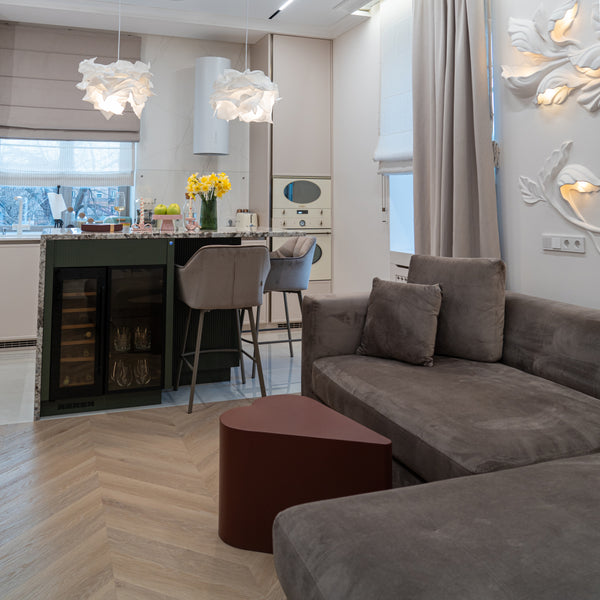 Heart ST - Powder Coated Steel Side Table
