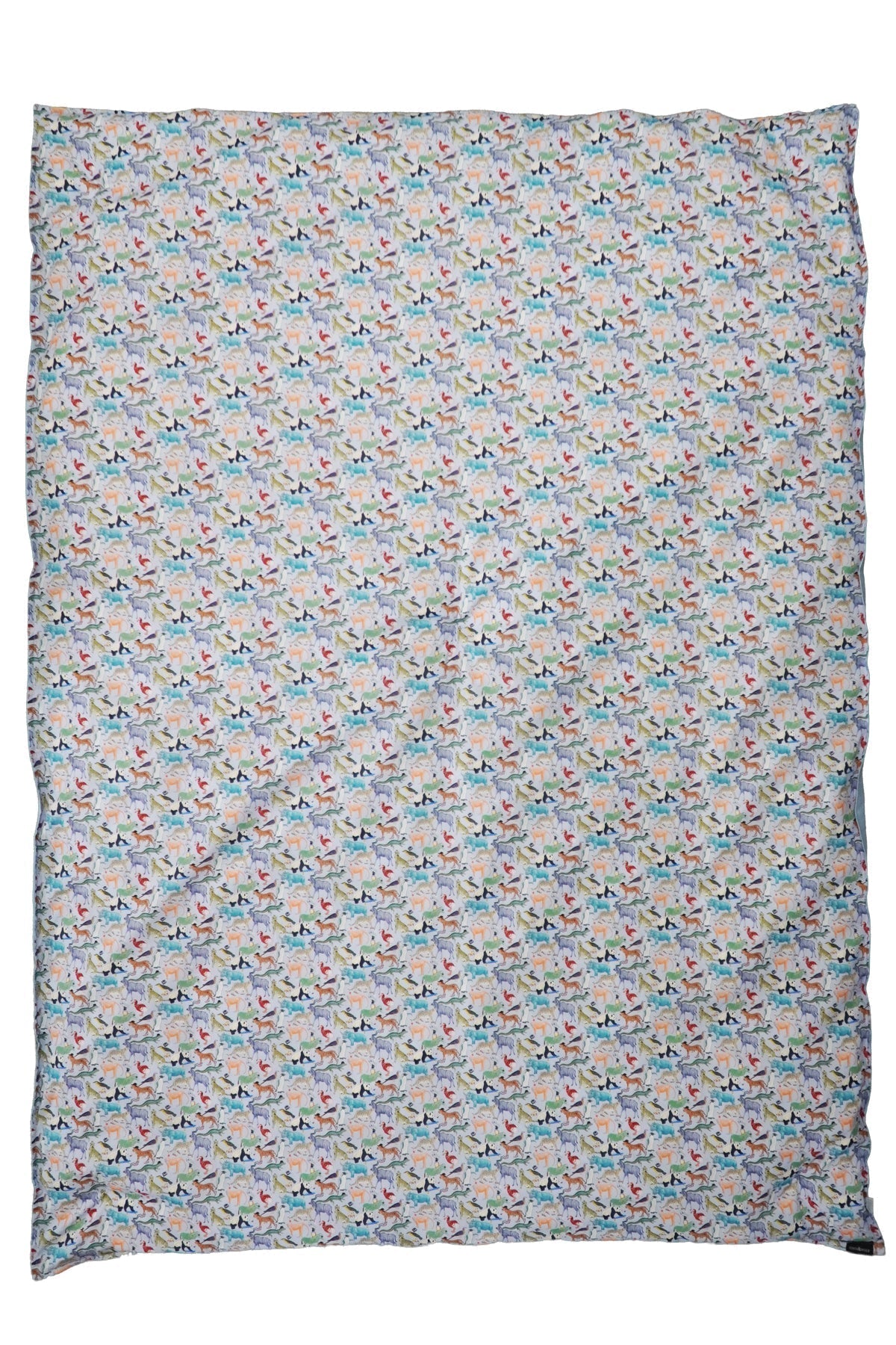 Reversible Heirloom Quilt made with Liberty Fabric Quey 2 & Sky Blue Linen