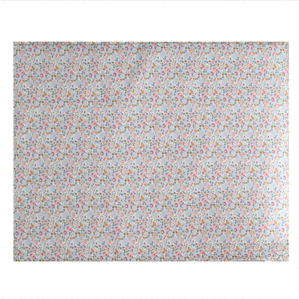 Reversible Heirloom Quilt made with Liberty Fabric BETSY GREY & WILTSHIRE PINK - Coco & Wolf