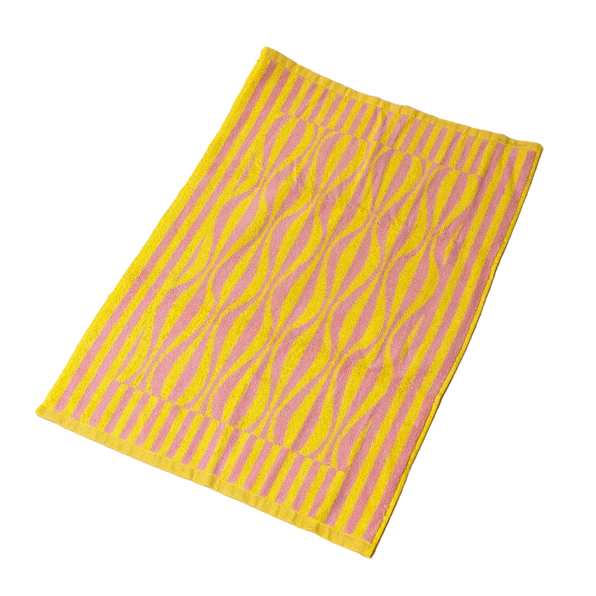 Henny Towel - Rhubarb & Custard - Two sizes