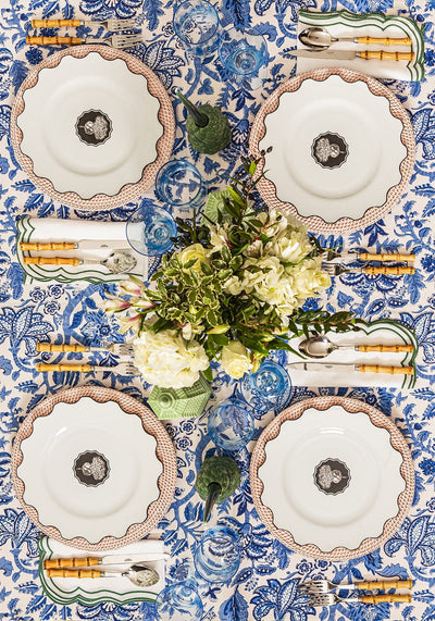 Herbariae by Christian Lacroix Scalloped Dinner Plate - Set of 4 - Casa by Josephine Jenno
