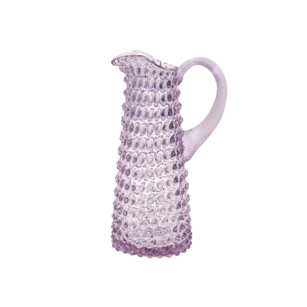 Hobnail Tall Jug Lilac