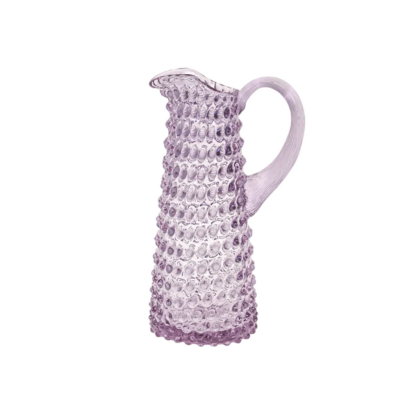 Hobnail Tall Jug Lilac