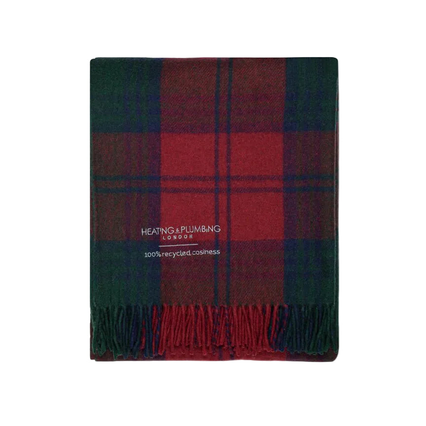 Highland Dreams - Recycled Wool Blanket - Lindsay Tartan - Heating & Plumbing London - Throw