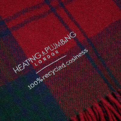 Highland Dreams - Recycled Wool Blanket - Lindsay Tartan - Heating & Plumbing London - Throw