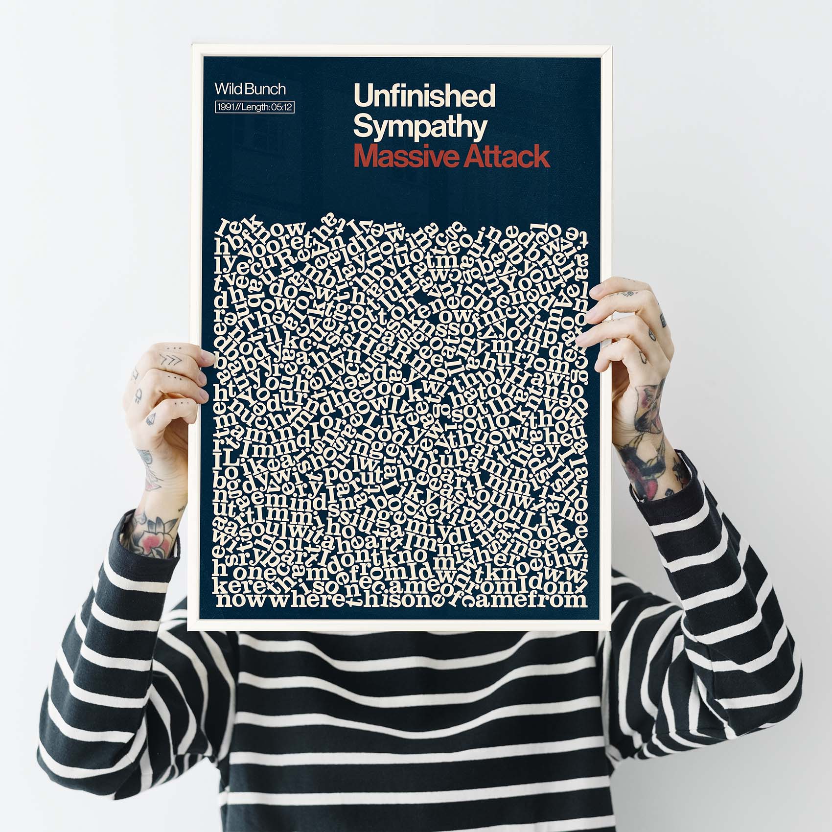 Unfinished Sympathy - Massive Attack - Song Lyric Print