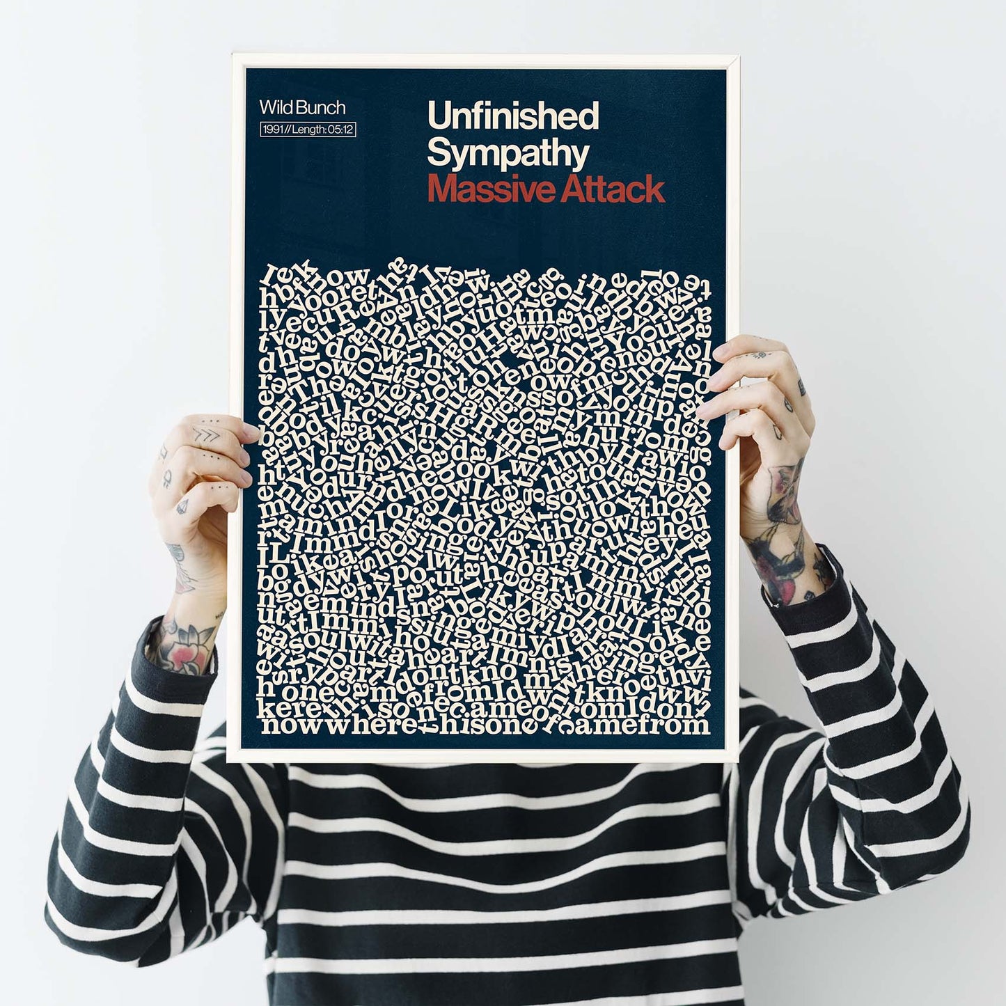 Unfinished Sympathy - Massive Attack - Song Lyric Print