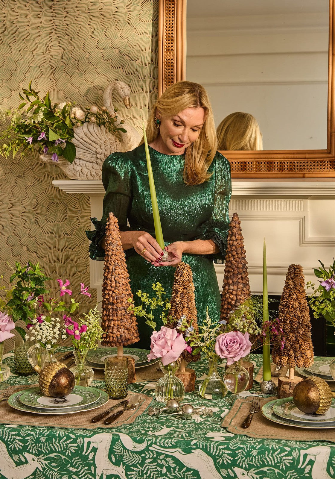 Holly Pinecone Tree