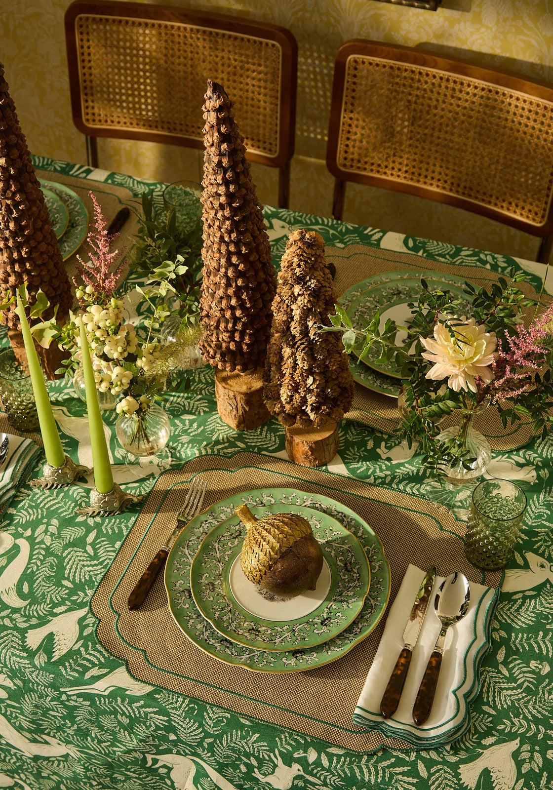 Holly Pinecone Tree
