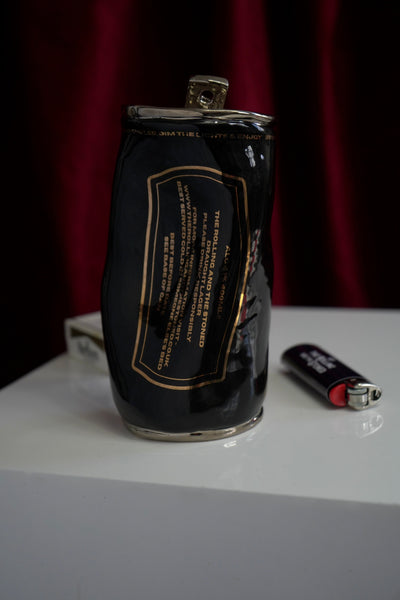 Crushed Silver Beer Can