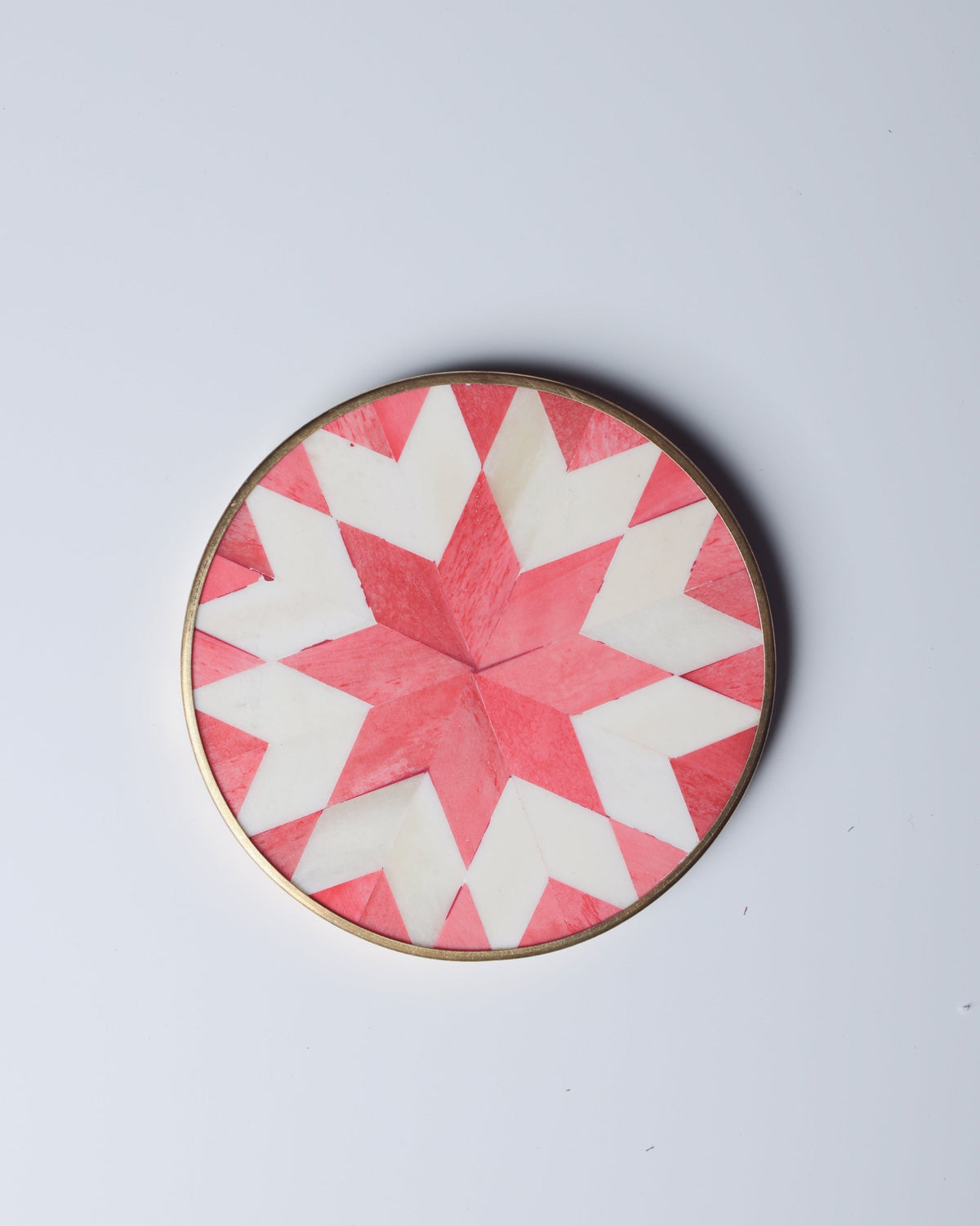 Set of 4 Star Coasters – Cerise #color_hot-pink
