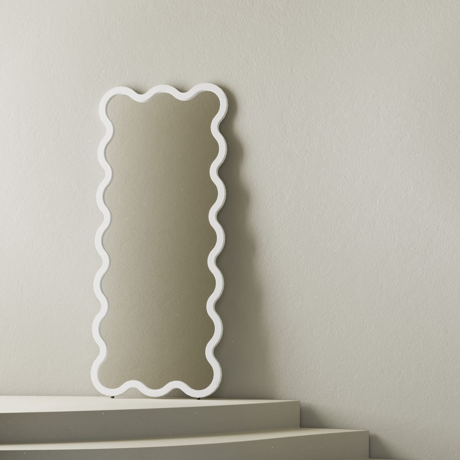 Statement White Hvyli 16 Wall Mirror