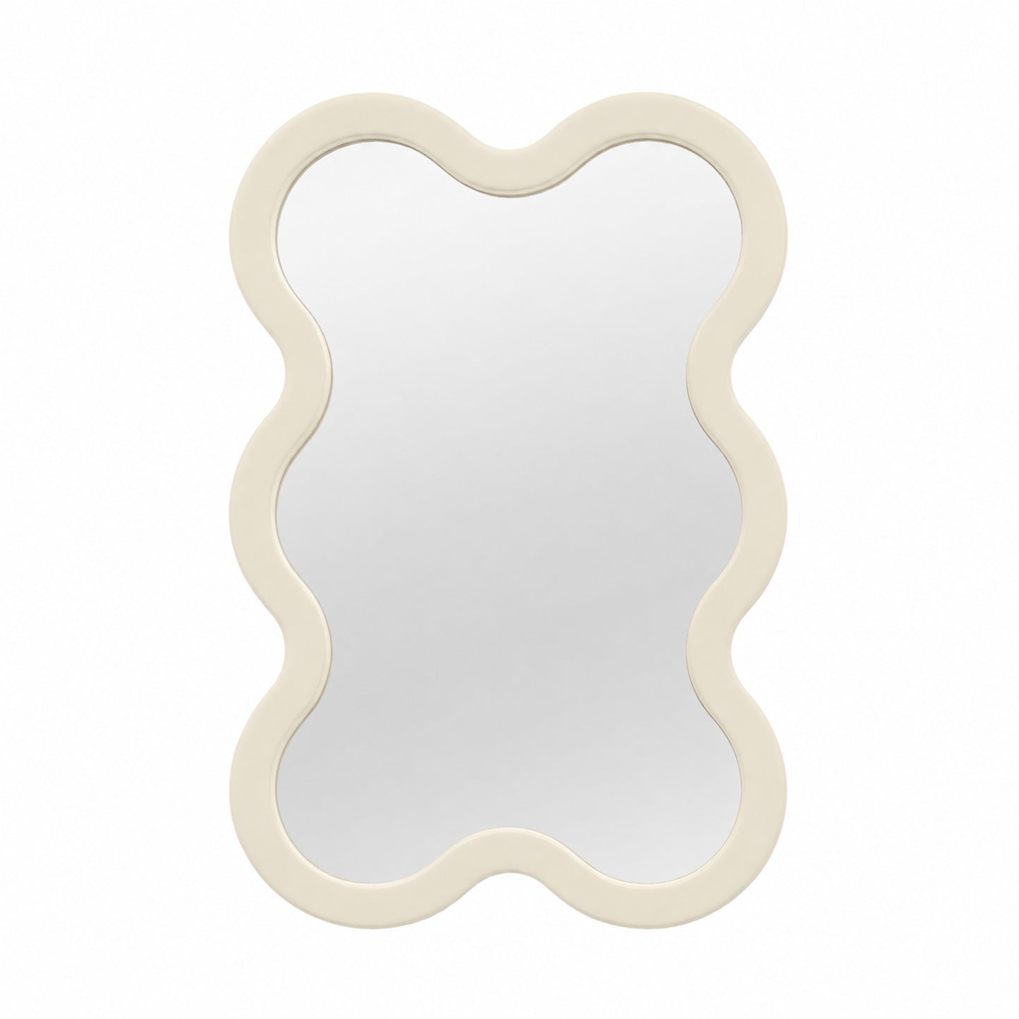Accent Entryway Modern Small Wavy Mirror Hvyli 6
