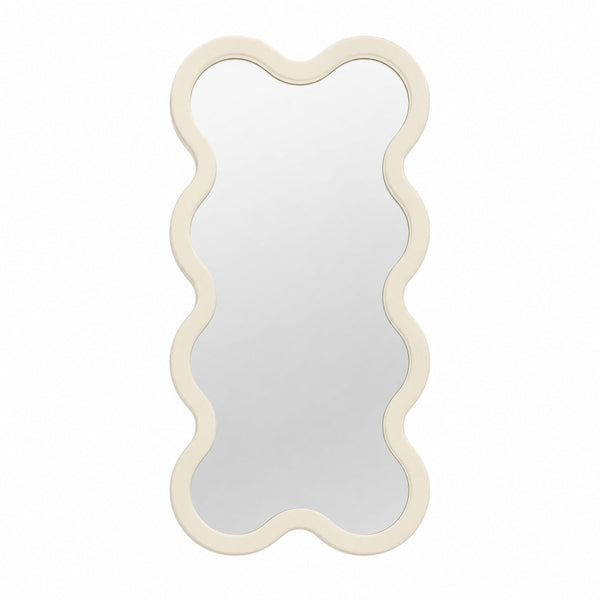 Hvyli 8 - Narrow Wavy Wall Mirror by oitoproducts