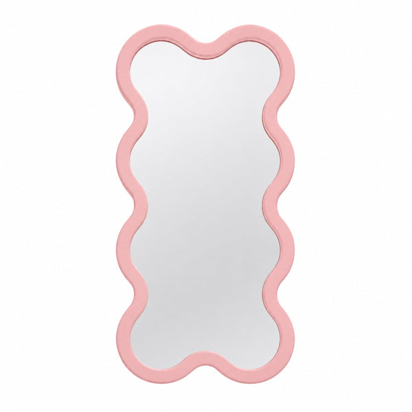 Hvyli 8 - Narrow Wavy Wall Mirror by oitoproducts