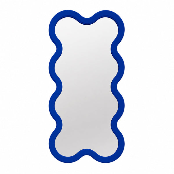 Hvyli 8 - Narrow Wavy Wall Mirror by oitoproducts