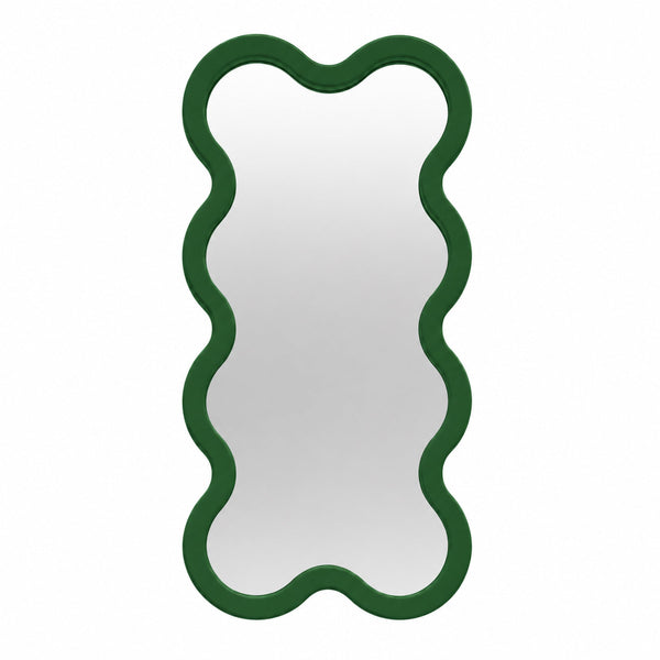 Hvyli 8 - Narrow Wavy Wall Mirror by oitoproducts