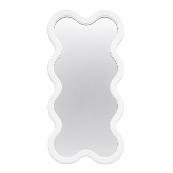 Hvyli 8 - Narrow Wavy Wall Mirror by oitoproducts