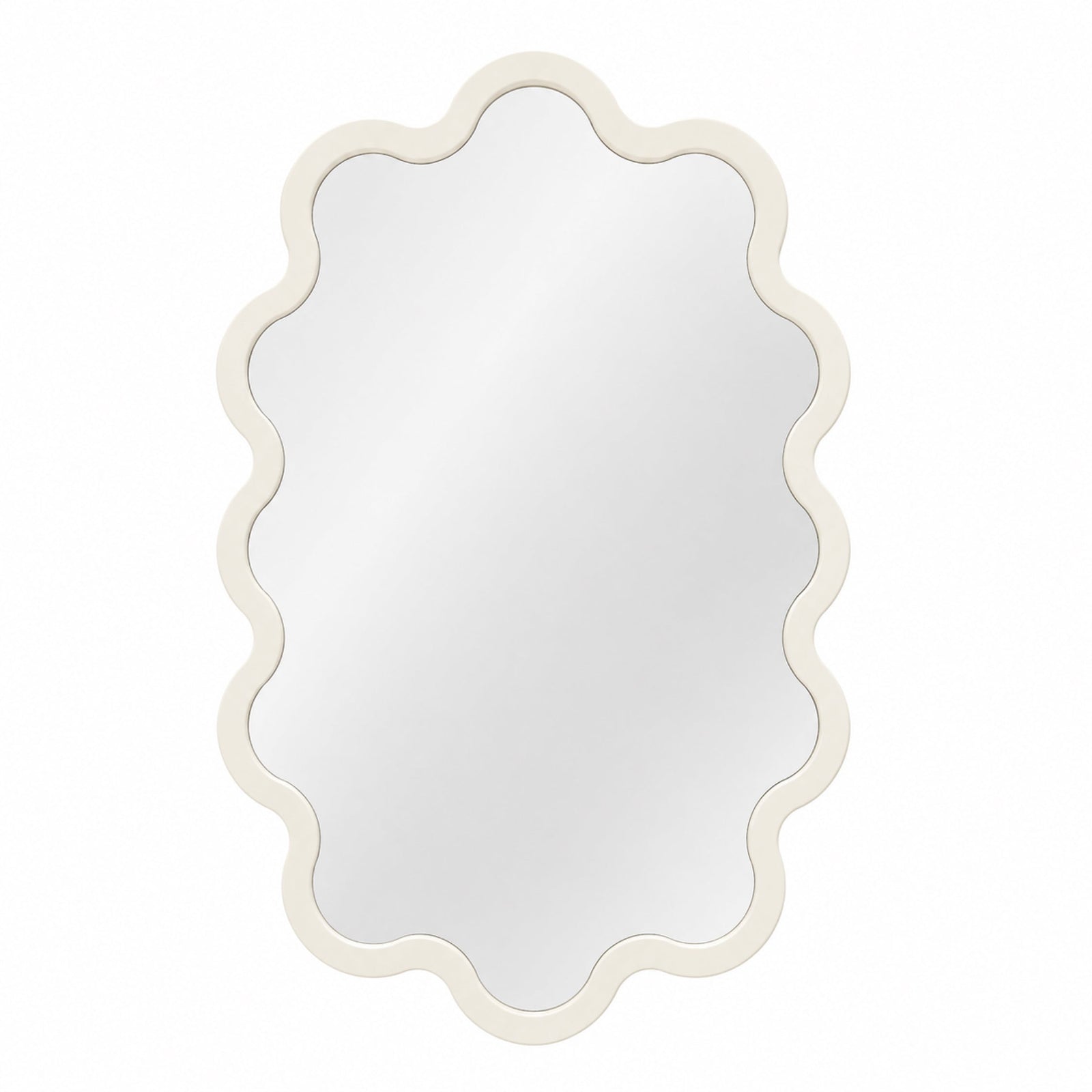 Contemporary Organic Oval Wall Mirror for Modern Interiors – Hvyli Oval