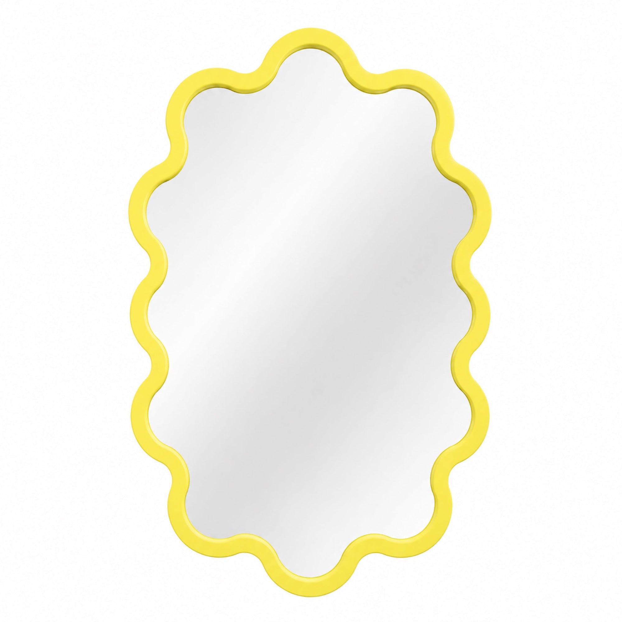 Contemporary Organic Oval Wall Mirror for Modern Interiors – Hvyli Oval