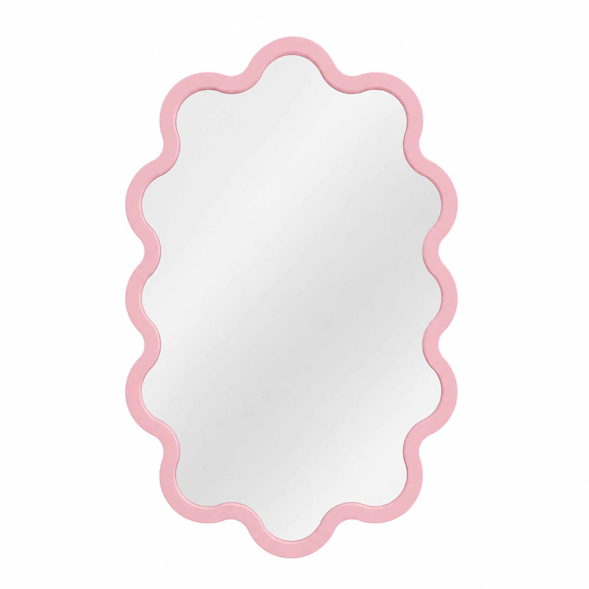Contemporary Organic Oval Wall Mirror for Modern Interiors – Hvyli Oval