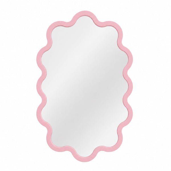 Contemporary Organic Oval Wall Mirror for Modern Interiors – Hvyli Oval
