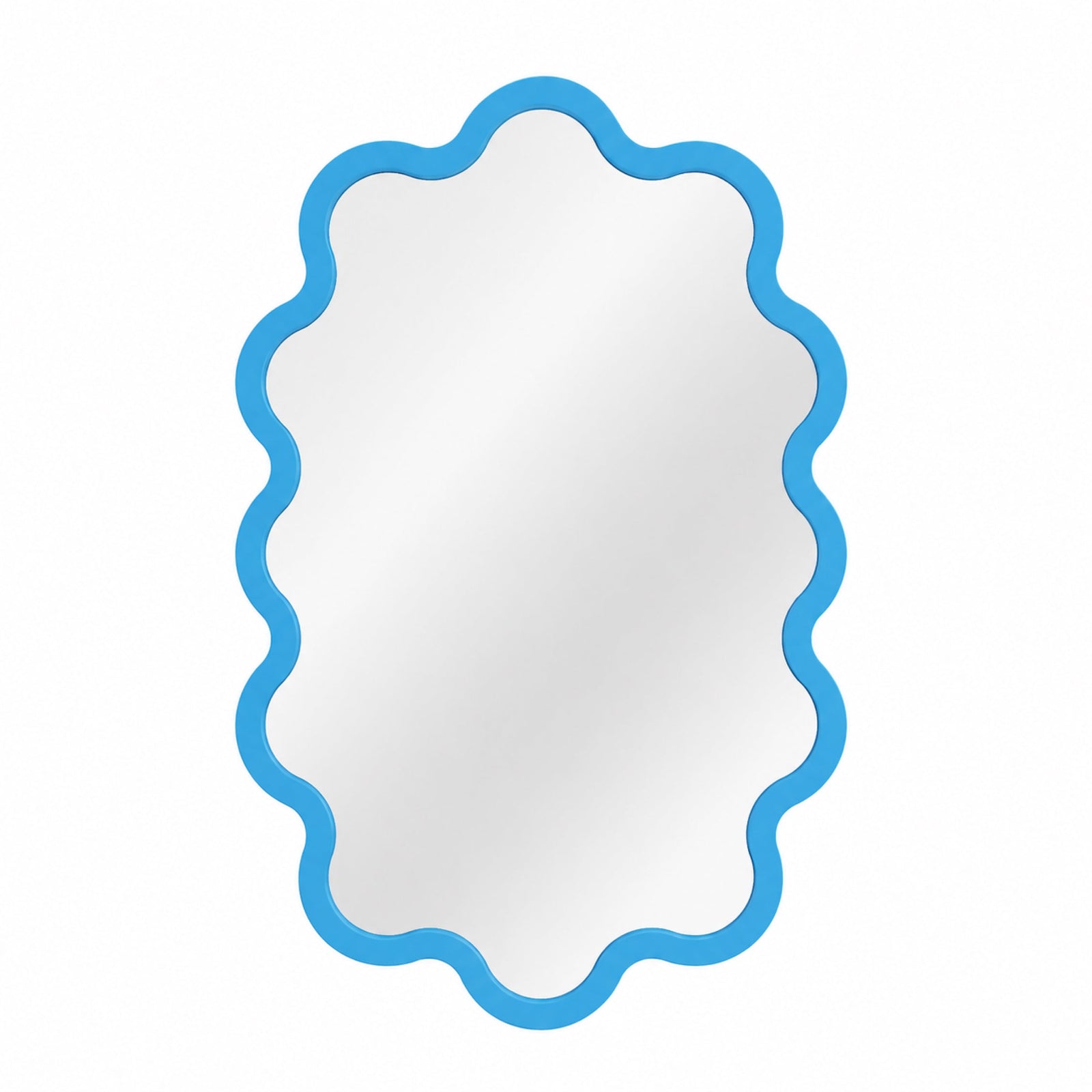 Contemporary Organic Oval Wall Mirror for Modern Interiors – Hvyli Oval