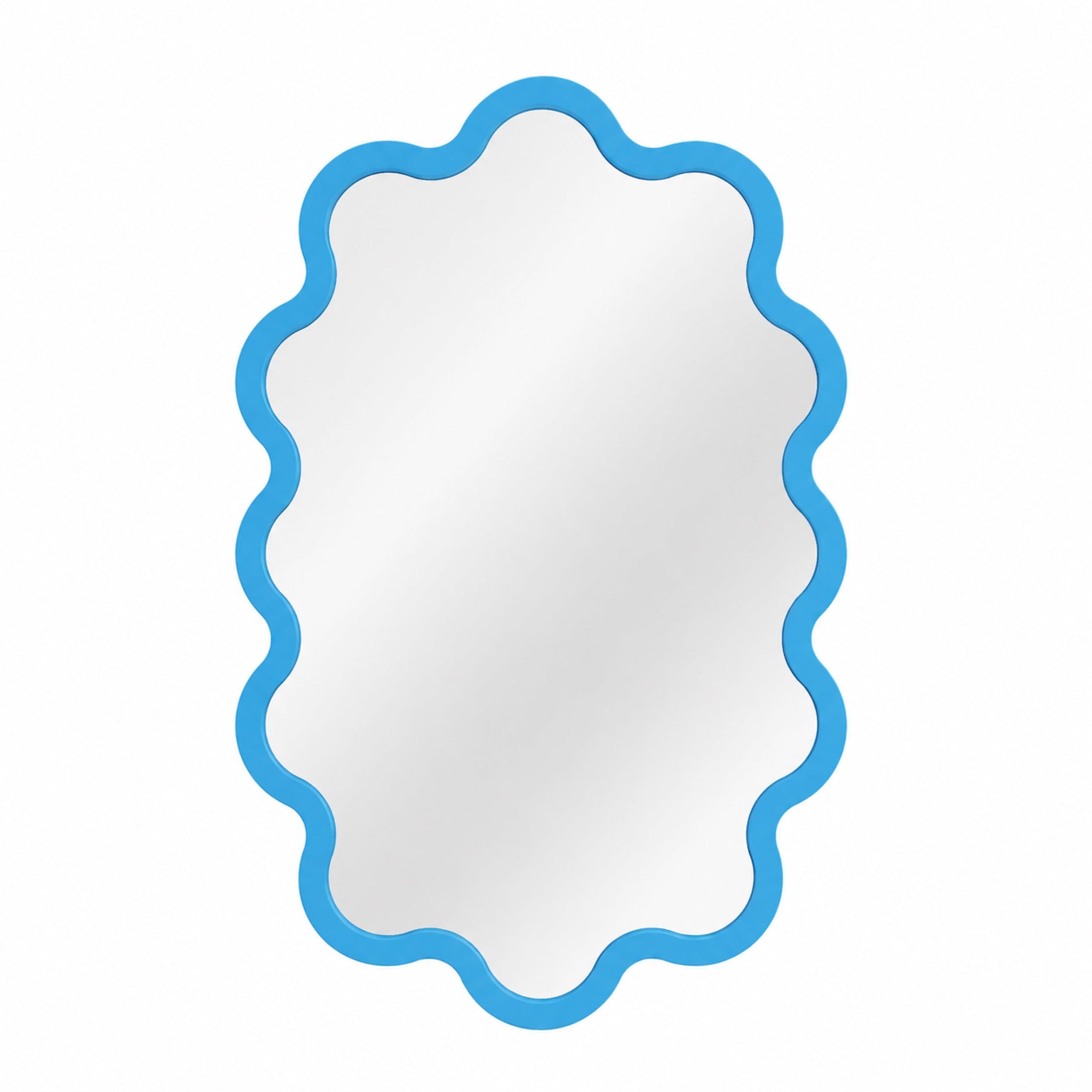 Contemporary Organic Oval Wall Mirror for Modern Interiors – Hvyli Oval