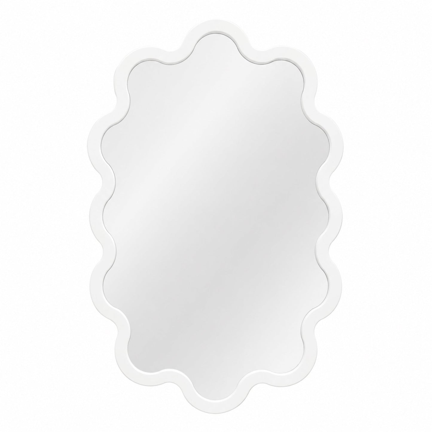 Contemporary Organic Oval Wall Mirror for Modern Interiors – Hvyli Oval