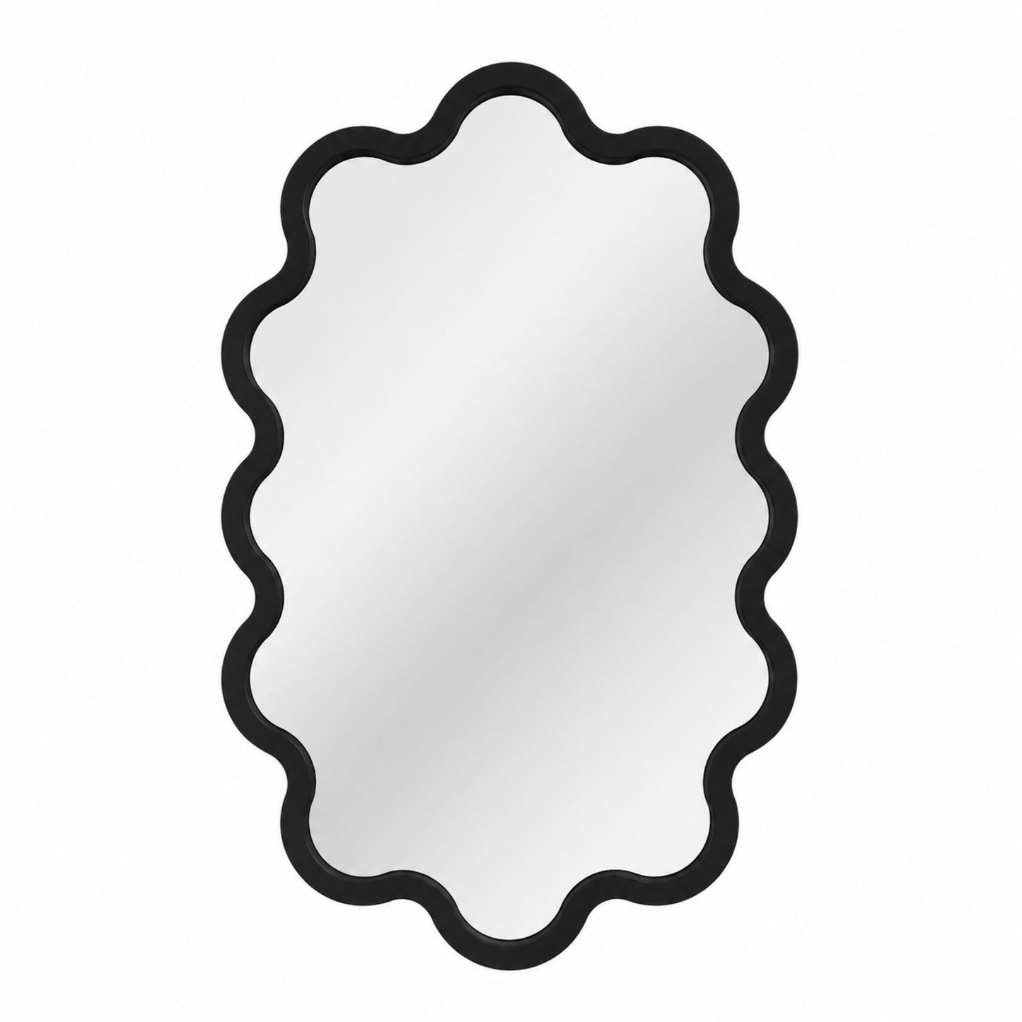 Contemporary Organic Oval Wall Mirror for Modern Interiors – Hvyli Oval