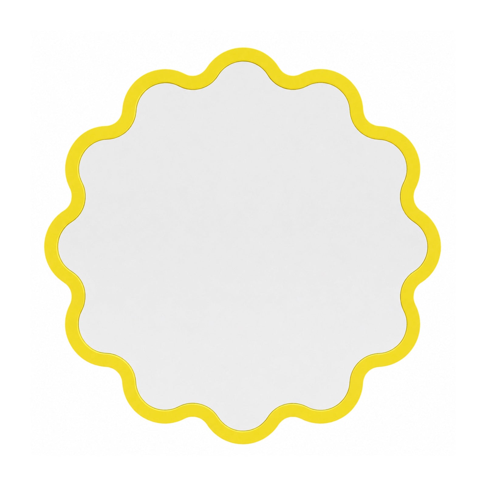 Large Organic Round Wall Mirror for Hospitality Interiors – Red Hvyli Round Large