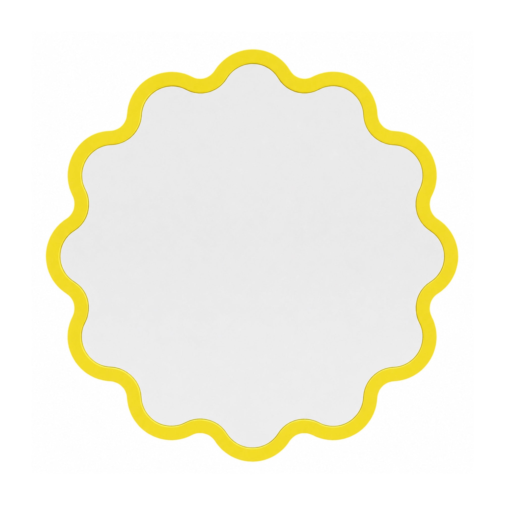 Large Organic Round Wall Mirror for Hospitality Interiors – Red Hvyli Round Large