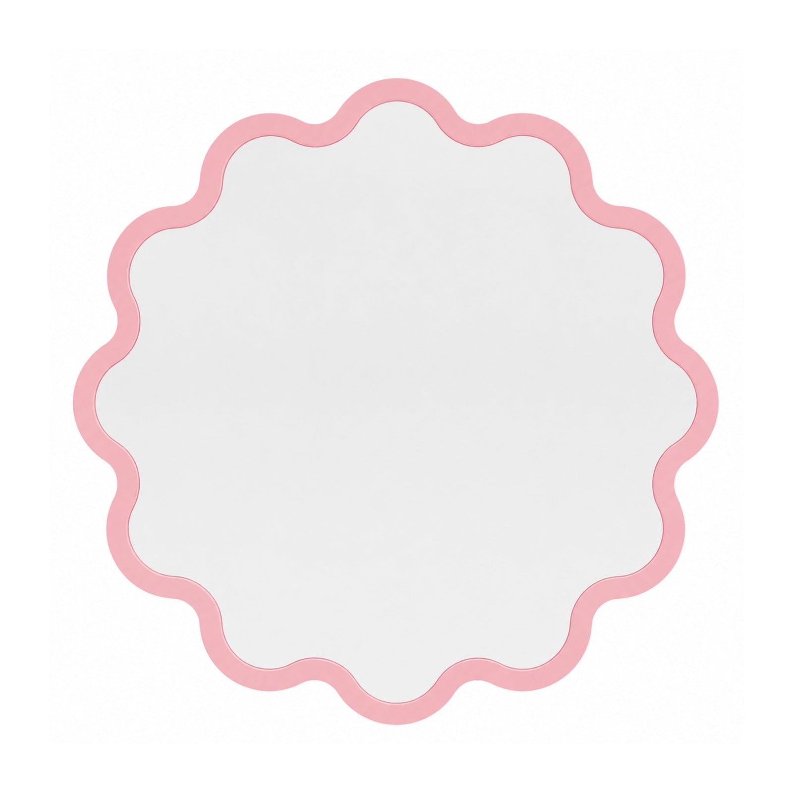 Large Organic Round Wall Mirror for Hospitality Interiors – Red Hvyli Round Large