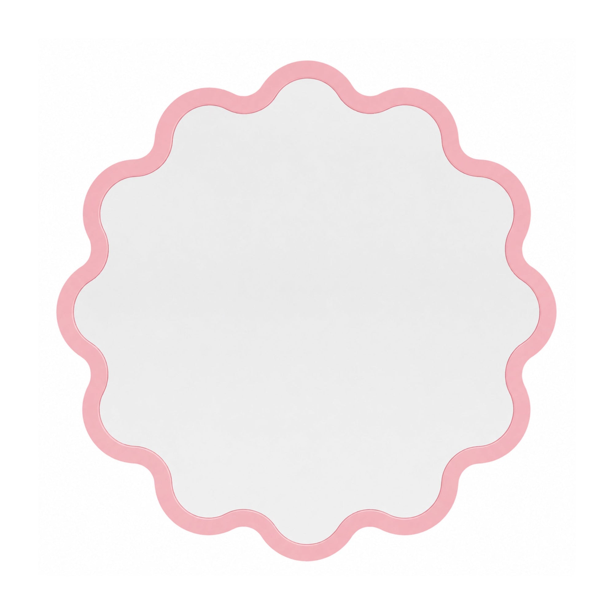 Large Organic Round Wall Mirror for Hospitality Interiors – Red Hvyli Round Large