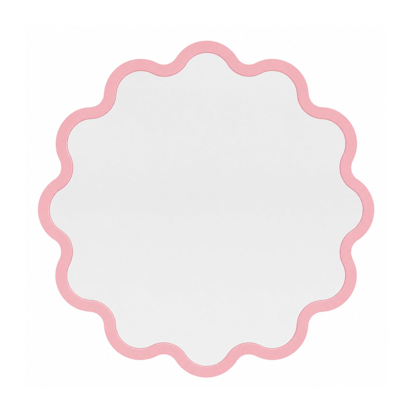 Large Organic Round Wall Mirror for Hospitality Interiors – Red Hvyli Round Large