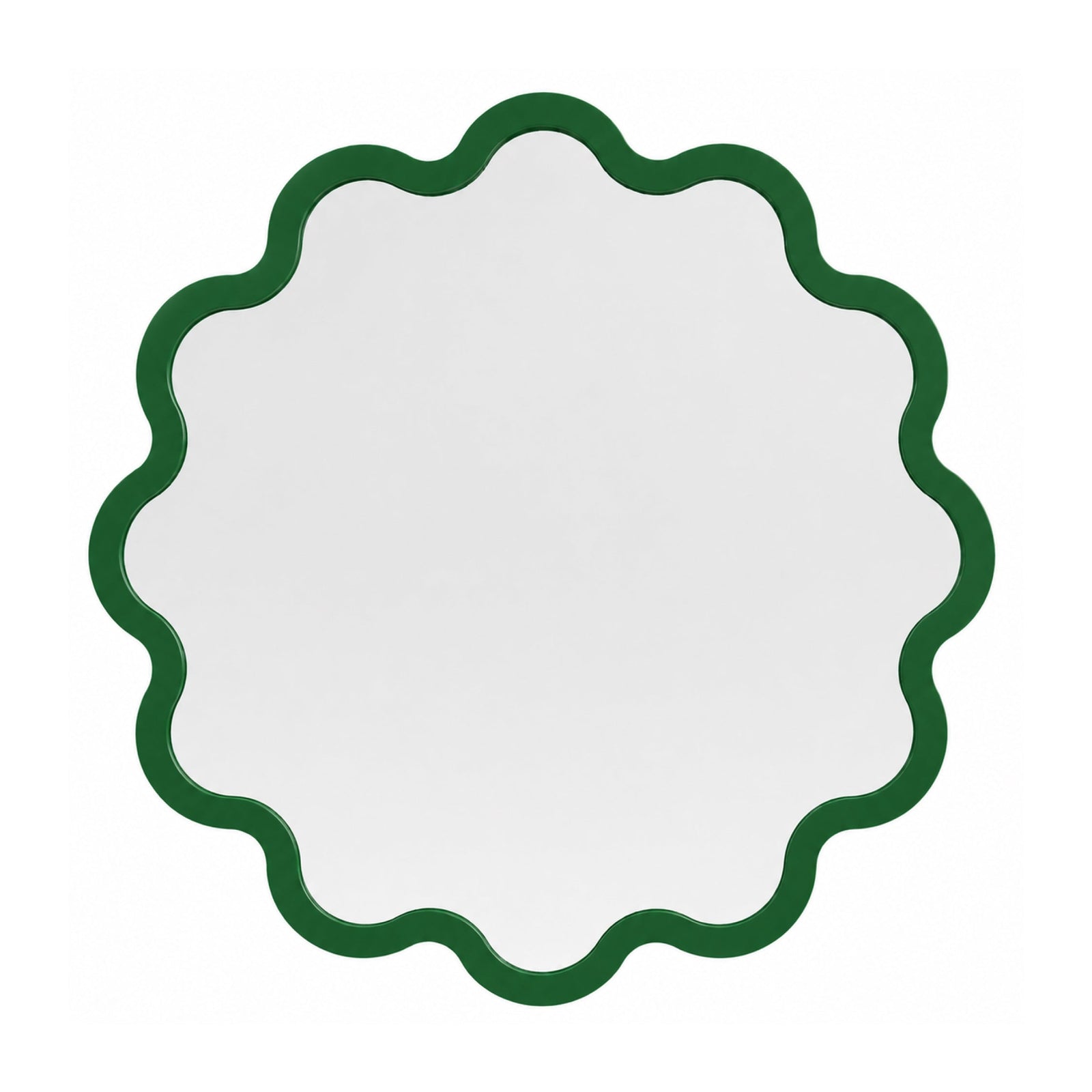 Large Organic Round Wall Mirror for Hospitality Interiors – Red Hvyli Round Large