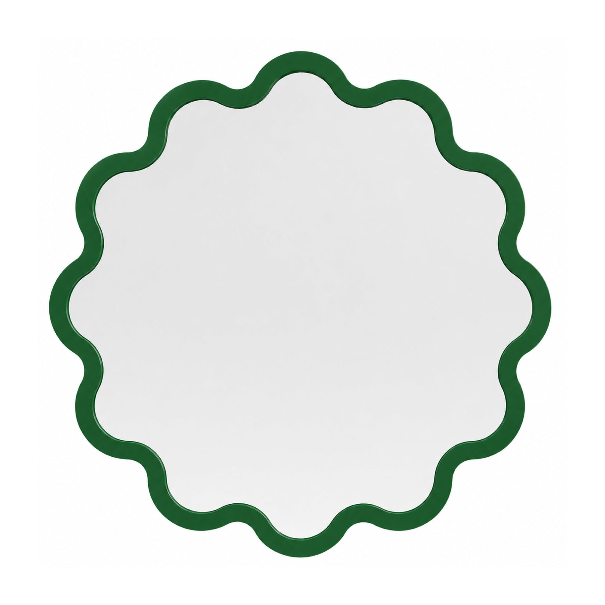 Large Organic Round Wall Mirror for Hospitality Interiors – Red Hvyli Round Large