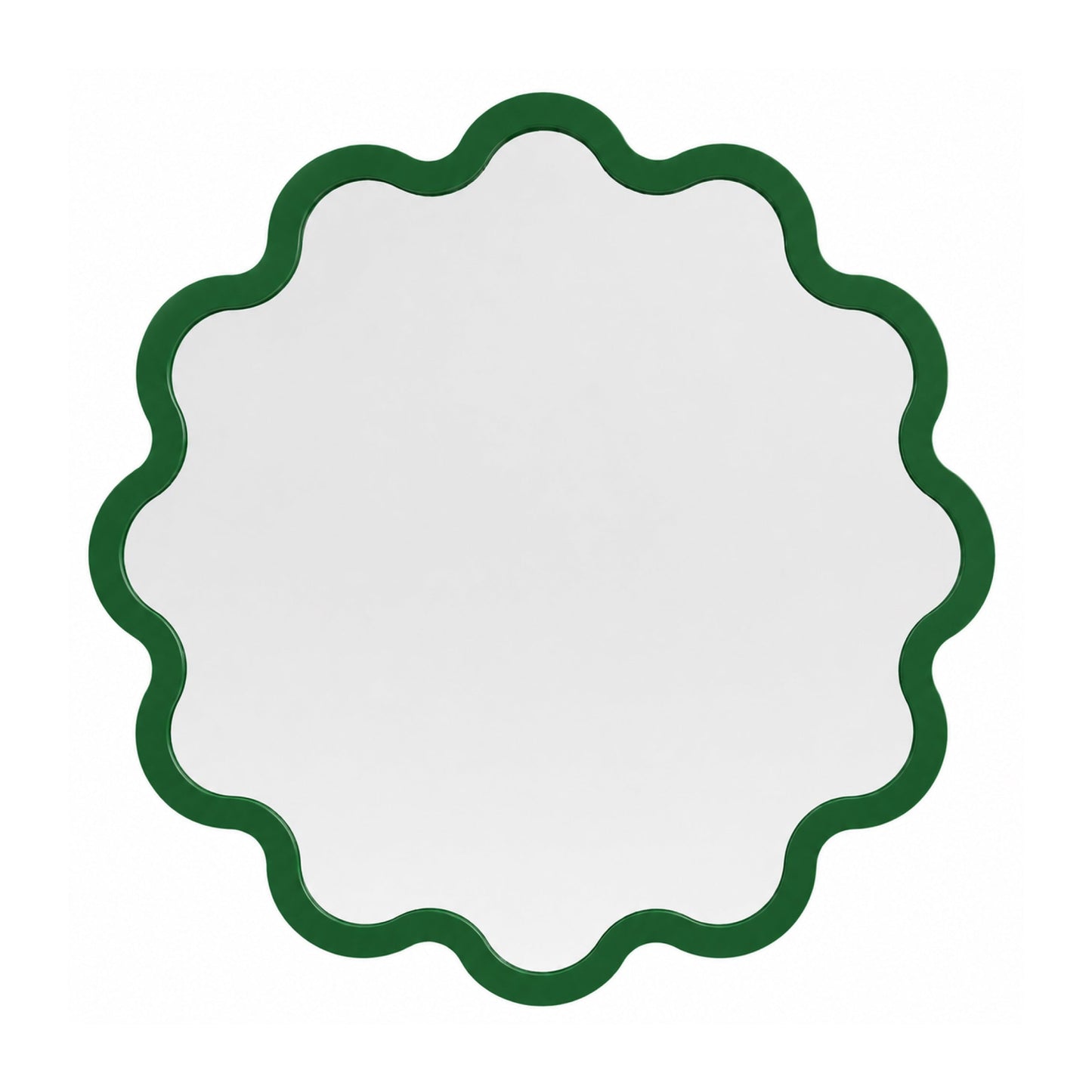 Large Organic Round Wall Mirror for Hospitality Interiors – Red Hvyli Round Large