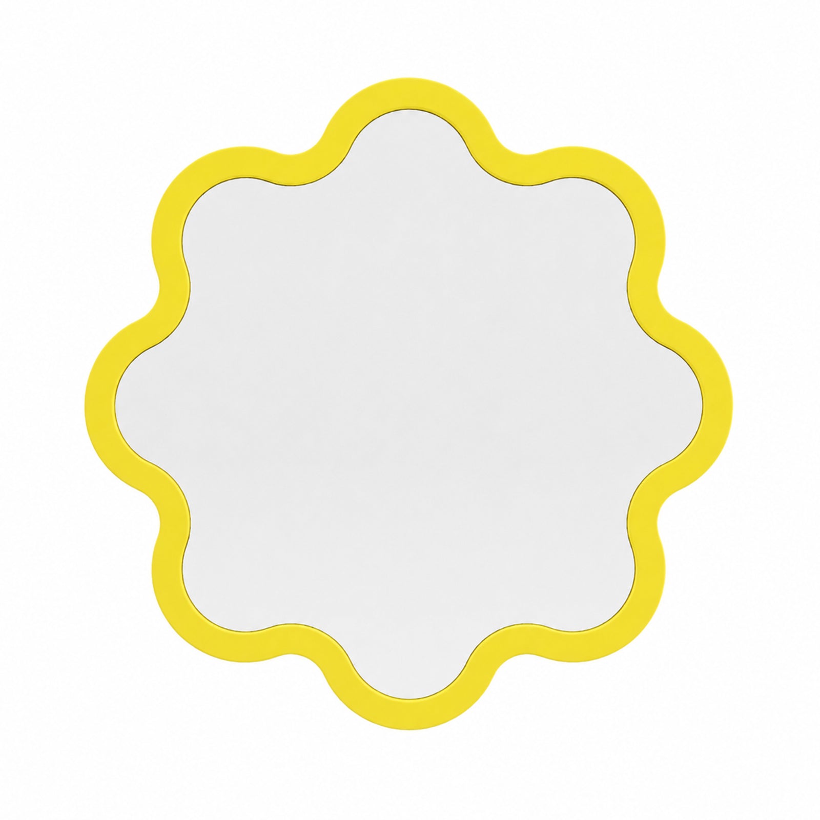 Contemporary Sculptural Wall Mirror – Hvyli Round Medium by oitoproducts
