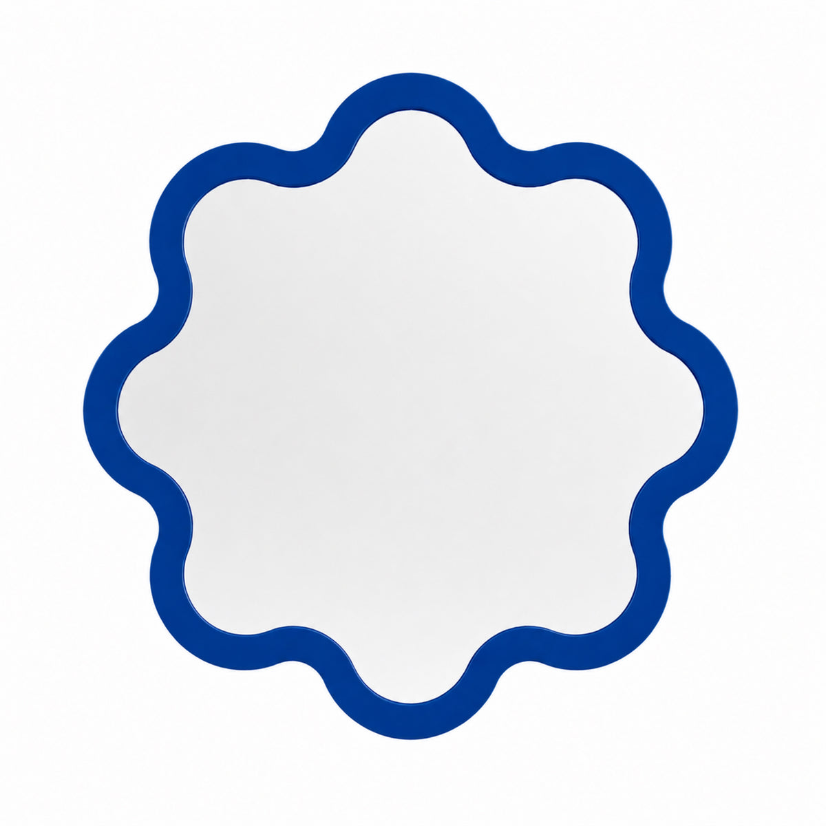 Organic Bathroom Round Wavy Mirror – Hvyli Round Medium